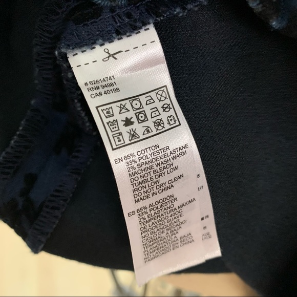 Perfect little denim damask mini dress. - Picture 10 of 10